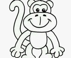 come disegnare una scimmia