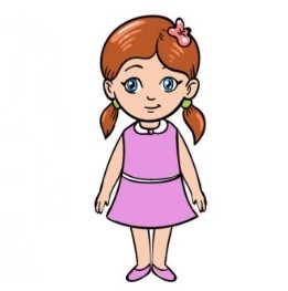 come disegnare una bambina