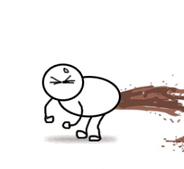 gif popo cacca pupu