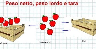 peso netto lordo e tara