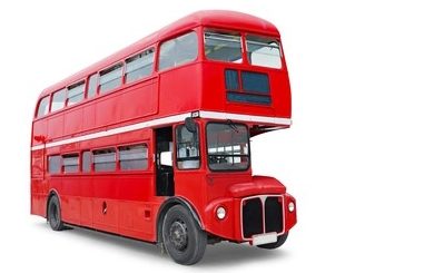 come disegnare un autobus a due piani
