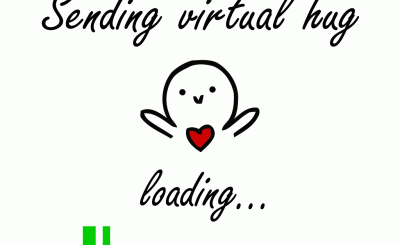 gif abbraccio virtuale amicizia