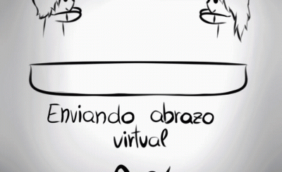 abrazo virtual