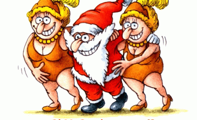 gif buon natale divertenti