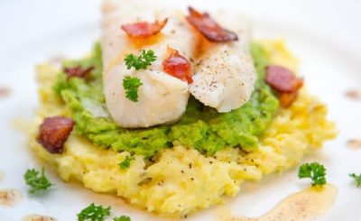 tortino con baccalà