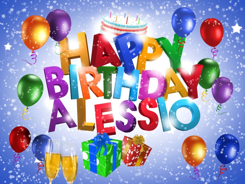buon compleanno Alessio