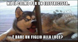 colmo per un elettricista