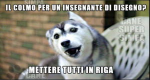 colmo insegnante di disegno