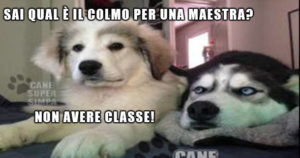 colmo per una maestra