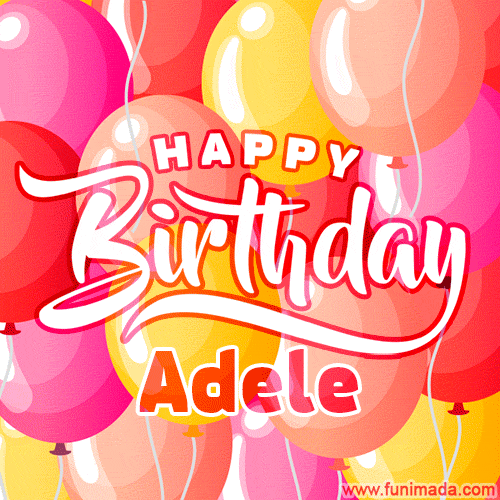 gif buon compleanno Adele