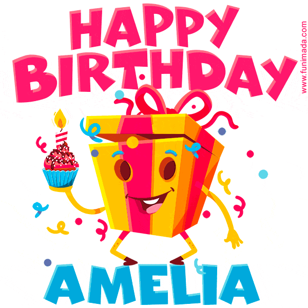 gif buon compleanno Amelia