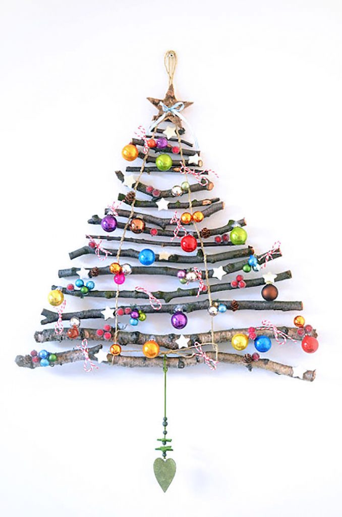 ide albero di natale fai da te
