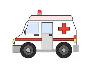come disegnare una ambulanza