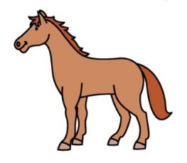 come disegnare un cavallo