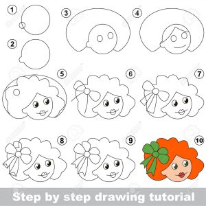 come disegnare una bambina