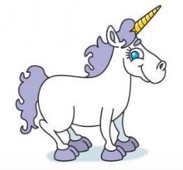 come disegnare un unicorno