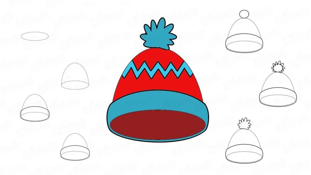 come disegnare un cappello