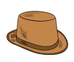 disegno cappello