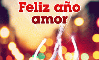 Feliz Año nuevo mi amor