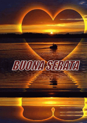 GIF divertenti Buona Serata tramonto