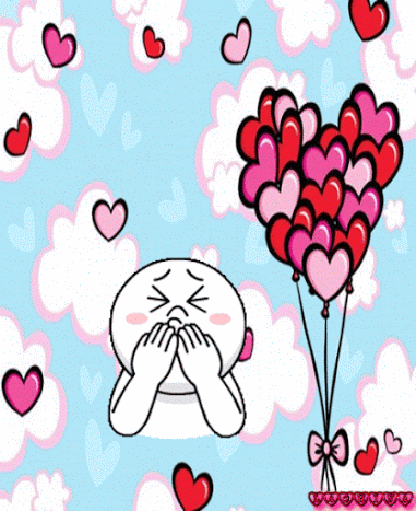 GIF Amore Divertenti cuori