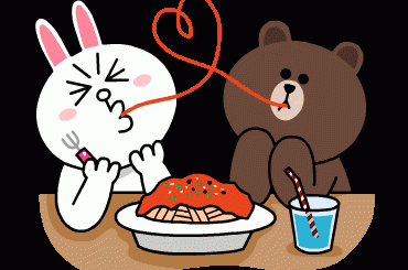 GIF Amore Divertenti - Teddy bear pasta