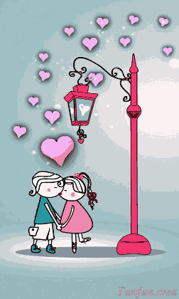 GIF Amore Divertenti cuori