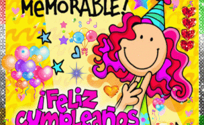GIF Feliz Cumpleaños amiga