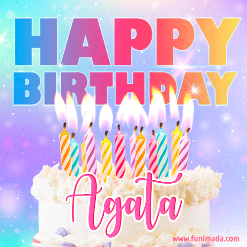 gif buon compleanno Agata