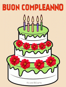 gif buon compleanno torta candeline
