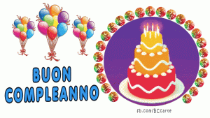 gif buon compleanno torta candeline palloncini