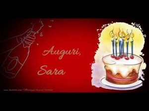 cartoline Tanti Auguri Sara