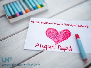 auguri Buona Festa del Papà cuore