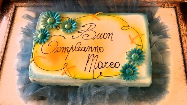 cartoline Buon Compleanno Marco torta