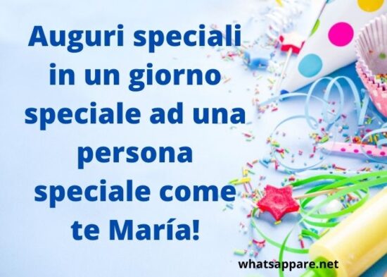 cartoline Buon Compleanno Maria