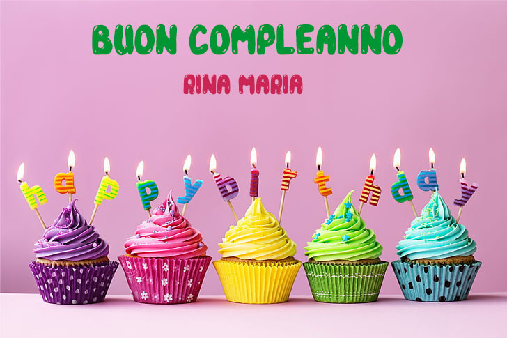 cartoline Buon Compleanno happy birthday Maria torta candeline