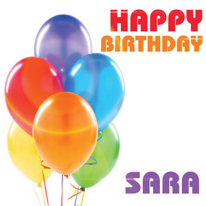 cartoline Buon Compleanno Sara palloncini