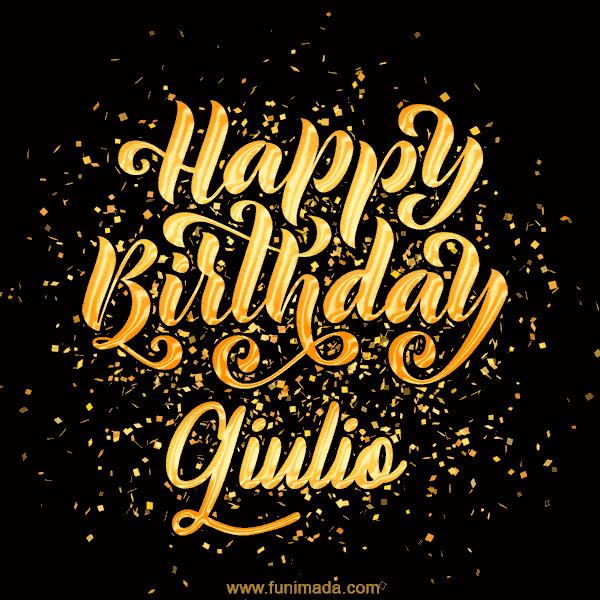 GIF Buon Compleanno Giulio
