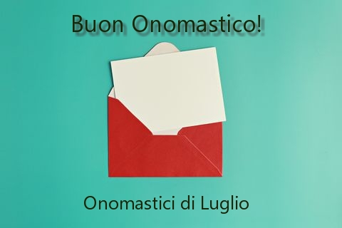 onomastici di luglio