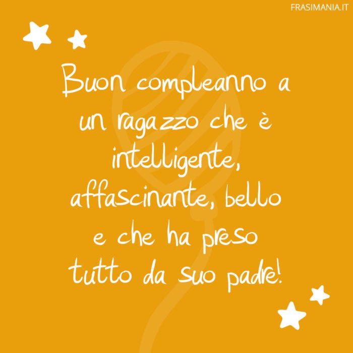 frasi immagini buon compleanno figlio