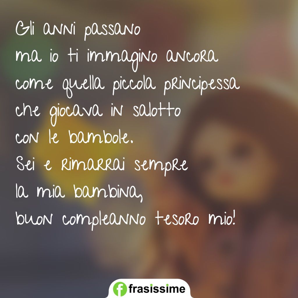 frasi immagini buon compleanno figlia