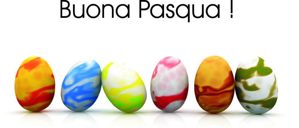 Tanti auguri di Buona Pasqua uova