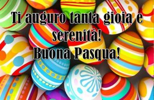 Tanti auguri di Buona Pasqua uova
