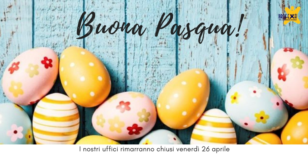 Tanti auguri di Buona Pasqua uova