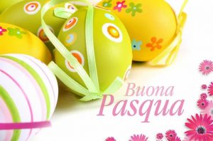 Tanti auguri di Buona Pasqua uova