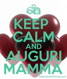 immagini e cartoline Tanti Auguri Mamma keep calm cuori
