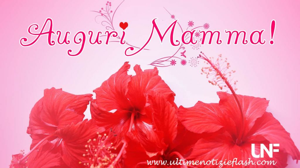 immagini e cartoline Tanti Auguri Mamma fiori ibiscus