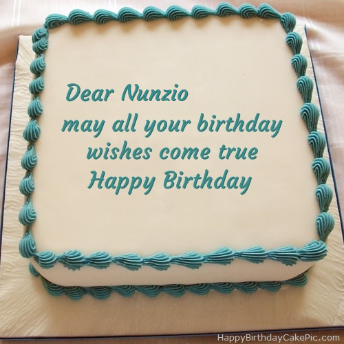immagini buon compleanno happy birthday Nunzio torta
