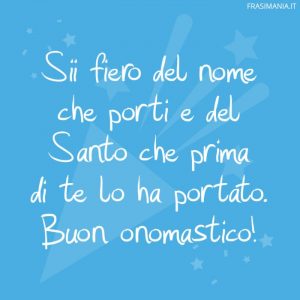 tanti auguri di Buon Onomastico