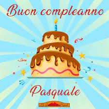 buon compleanno Pasquale torta candeline